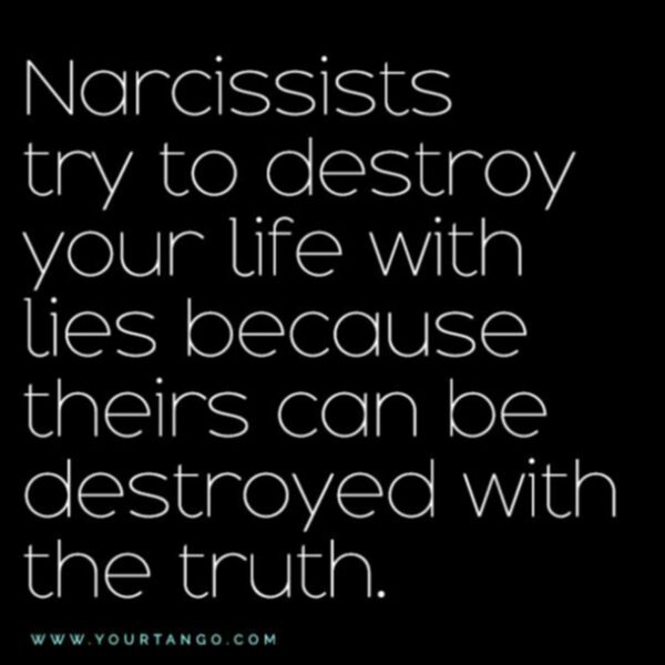 Quote Narcissist Destroy Truth